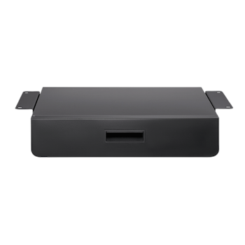 Underdesk-skuff, opptil 5 kg, sort