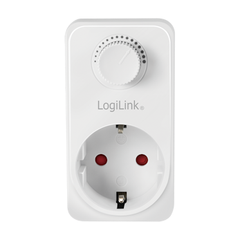 Stikkontaktadapter med dimmer, 1x CEE 7/3