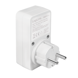 Stikkontaktadapter med dimmer, 1x CEE 7/3