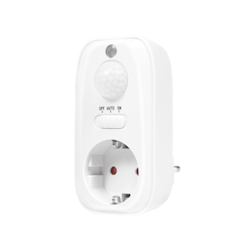 Stikkontaktadapter med bevegelsessensor, 1x CEE 7/3