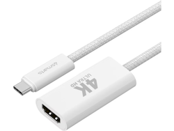 USB-C til HDMI adapter 15cm, hvit