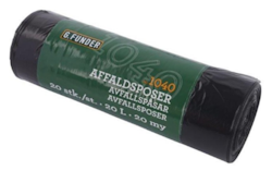 Avfallspose med knyttebånd 20 liter, 20 stk