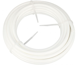 LLDPE-Inntaksslange, 5/16" hvit, pris per meter