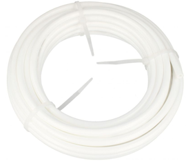 LLDPE-Inntaksslange, 5/16" hvit, pris per meter
