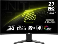 MSI 27" gamingskjerm 1920x1080, 180Hz, 0,5ms, 2X HDMI/DP
