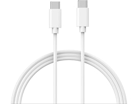 USB-C - USB-C kabel 0.5m (hvit) støtter 5A 100w power delivery, 480Mbps