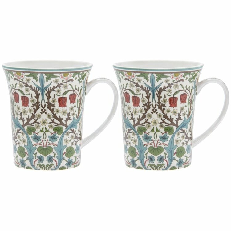 2-mugg Blackthorn William Morris