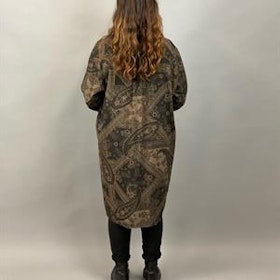 ALIETTE Tunika i paisley, brun