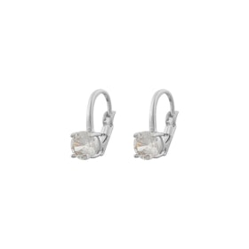 Rola Earring Silver/Clear