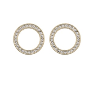 Livly Big Earring Gold/Clear