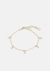 AUDRY SMALL STONE CHARM BRACE GOLD/CLEAR