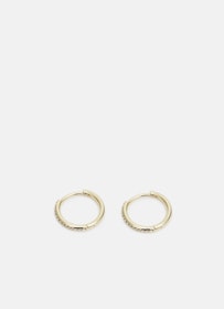 Charms Small Ring Ear Gold/Clear