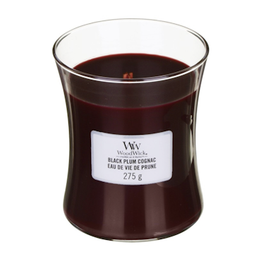 WoodWick Black Plum Cognac - Medium