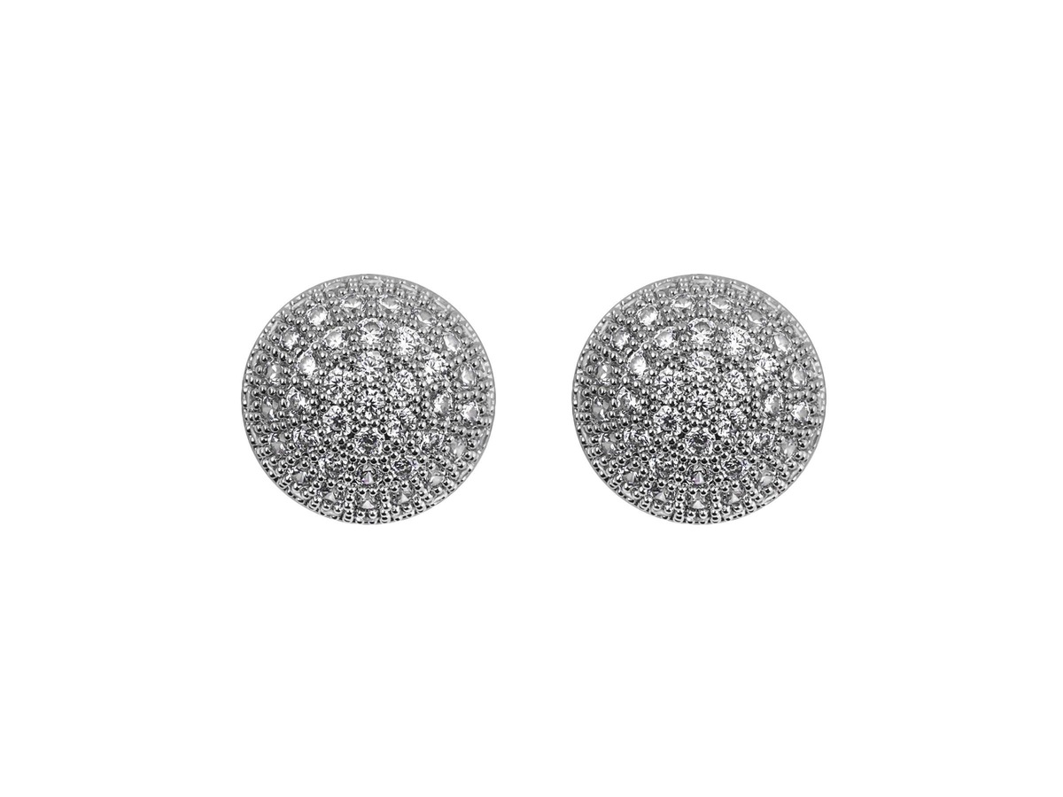 Carrie small ear silver/clear