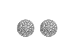Carrie small ear silver/clear