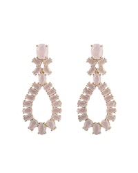 Judith Earring Gold/matt Pink