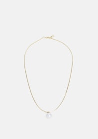 Paola pendant neck 42 g/white