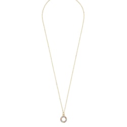 Lindsey small pendant neck 42 g/mix pink