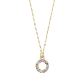 Lindsey small pendant neck 42 g/mix pink