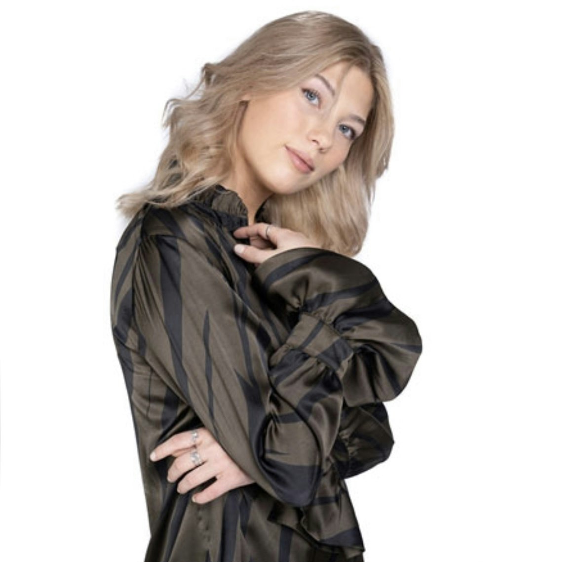 Chamber blouse – olive