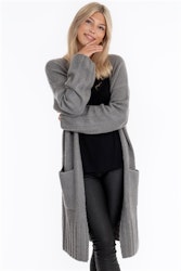 AWA CARDIGAN GREY MELANGE