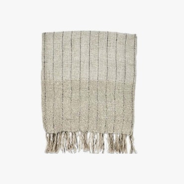 OLSSON & JENSEN NEWTON LINEN BLANKET STRIPE