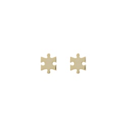Lana Small Ear Puzzle Gold