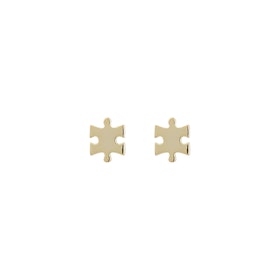 Lana Small Ear Puzzle Gold