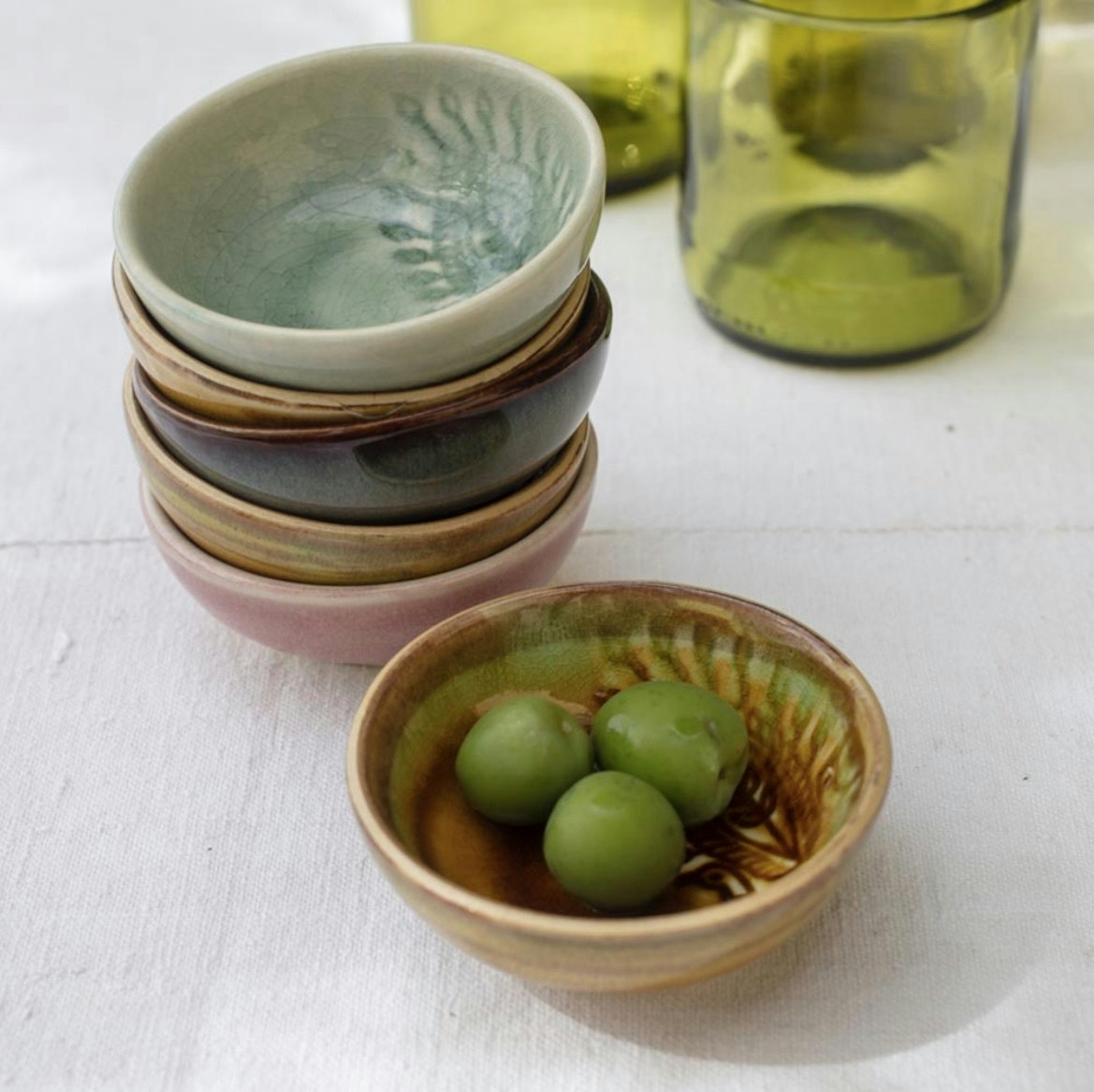 SMALL DIP BOWL, SEAWEED