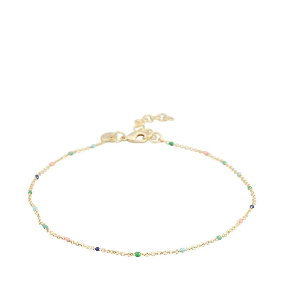 Bay Barcelona anklet Guld