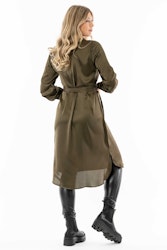 COSIMA DRESS OLIVE GREEN