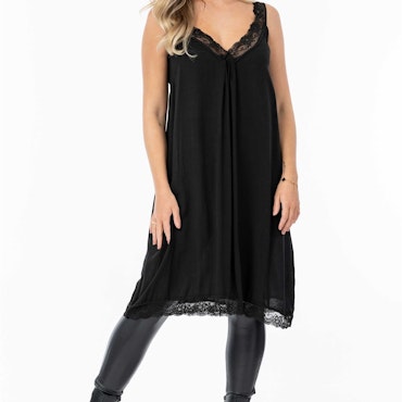 EMMA SINGLET DRESS BLACK