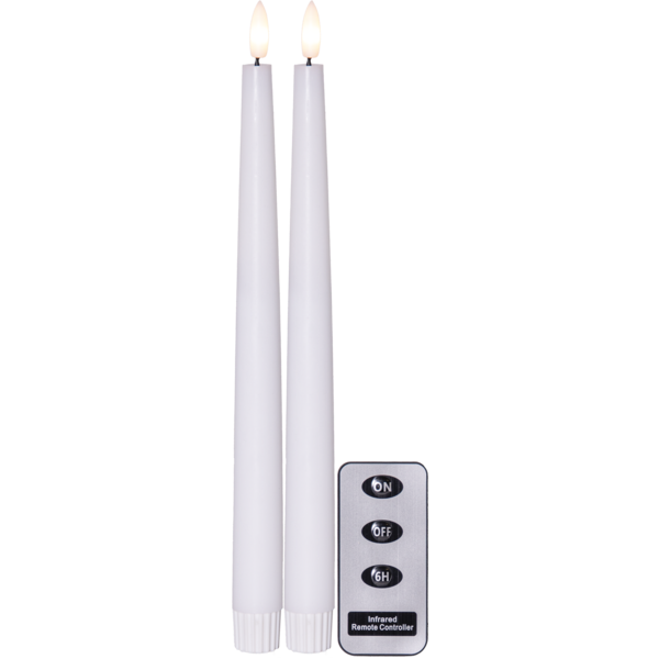 LED ANTIKLJUS 2-PACK FLAMME SLIM