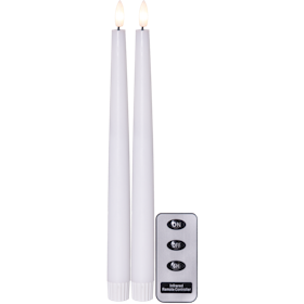 LED ANTIKLJUS 2-PACK FLAMME SLIM