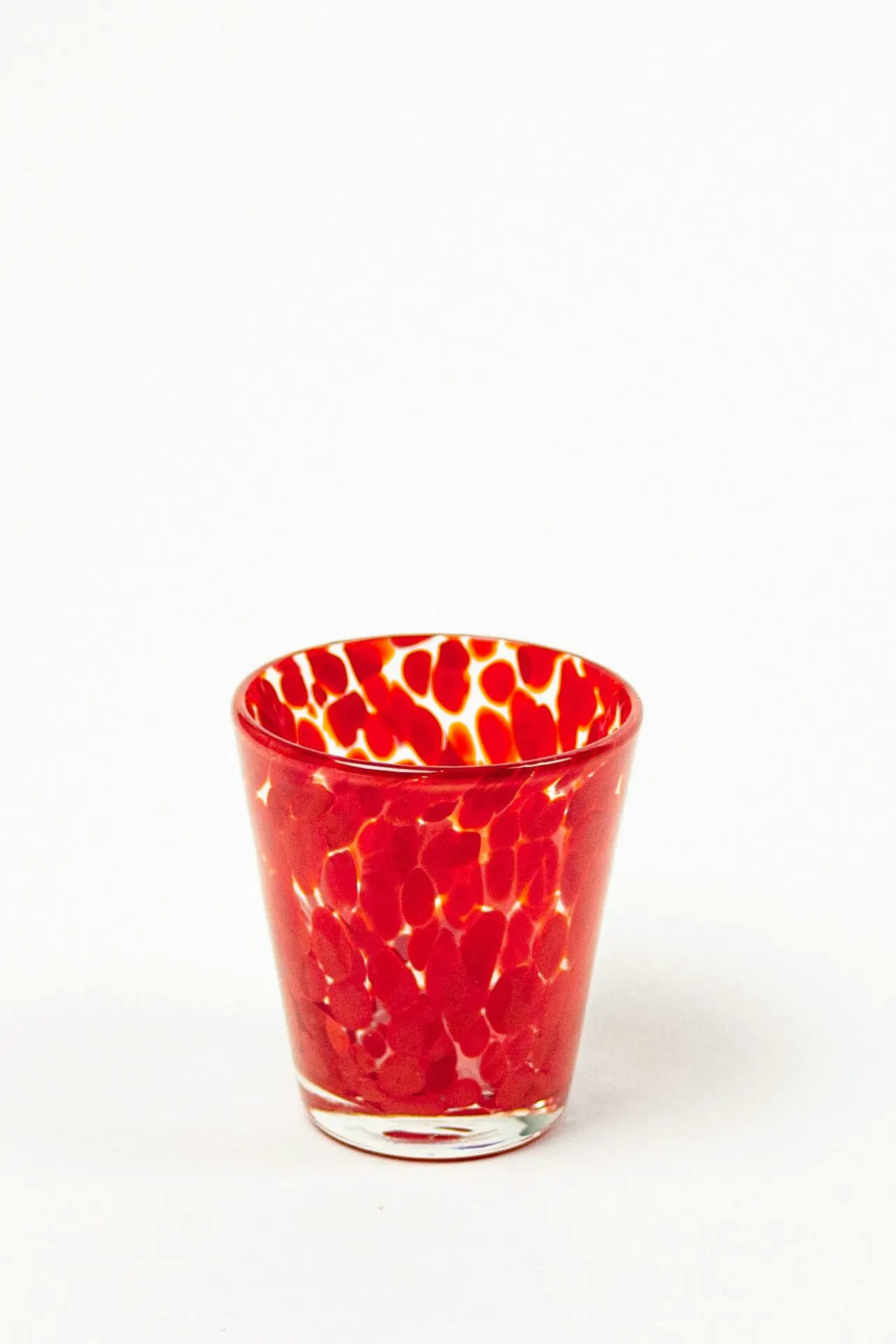 Milano glas röd