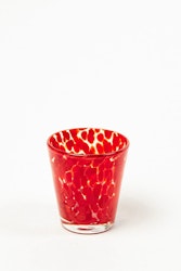 Milano glas röd