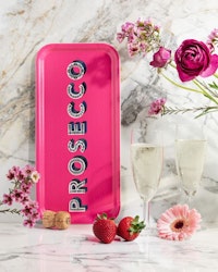 Prosecco / bright pink - Tray 32x15cm