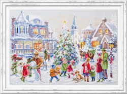 Broderikit Tavla Christmas Eve