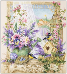 Broderikit Tavla The scent of Provence Doften av Provence