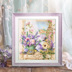 Broderikit Tavla The scent of Provence Doften av Provence