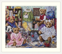 Broderikit Tavla Teddy Bear Wear