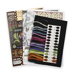 Broderikit Tavla Sampler Midsommarnatt