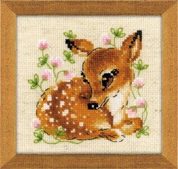 Broderikit Tavla Lilla Rådjur