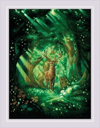 Broderikit Tavla Forest Spirit Skogsanda