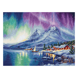 Broderikit Tavla Norrsken