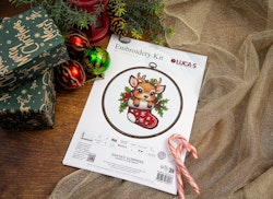 Broderikit Tavla Santa's surprise