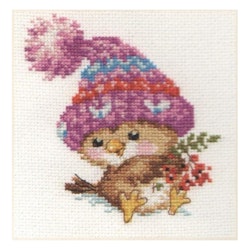 Broderikit Tavla Liten Sparv