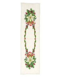 Broderikit Löpare Julstjärna