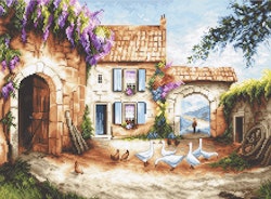 Broderikit Tavla Village