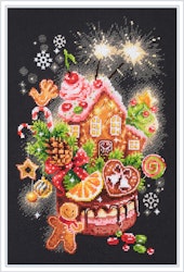 Broderikit Tavla Christmas sweets